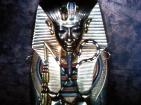 King Tutankhamun Middle Coffin (replica)